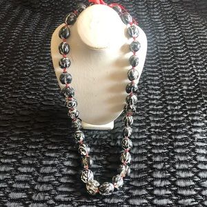 Hawaiian Kukui nut necklace lei